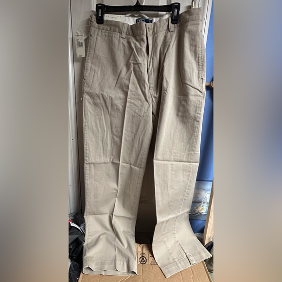POLO RALPH LAUREN PHILIP PANTS KHAKI NEW